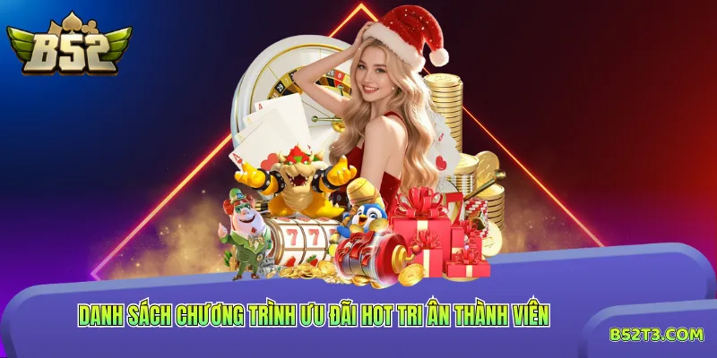 Danh sách chương trình ưu đãi hot tri ân thành viên