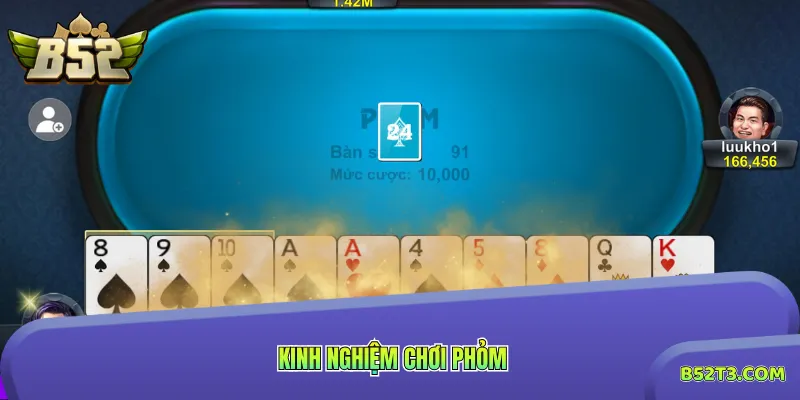 kinh nghiệm chơi phỏm